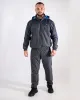 Мъжки спортен екип Raymond 1233 – сив, шушляк с памучна подплата