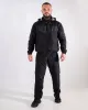 Мъжки спортен екип Raymond 1233 – черен, шушляк с памучна подплата