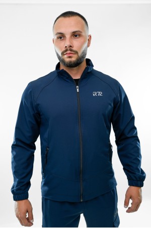 Мъжки комплект Raymond R19072– ветровка и спортен панталон, тъмно син комплект