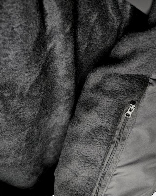 Голям размер мъжко зимно яке Raymond R199 – полиестер, с поларена подплата, сваляща се качулка
