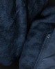 Голям размер мъжко зимно яке, тъмно синъо Raymond R199 – полиестер, с поларена подплата, сваляща се качулка