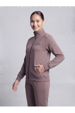 Дамски памучен спортен екип, пудра - Juss – Raymond, 1051