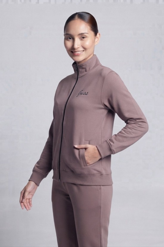 Дамски памучен спортен екип, пудра - Juss – Raymond, 1051