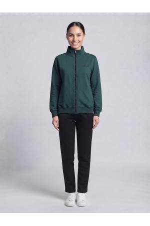 Дамски памучен спортен екип, зелен - Juss – Raymond, 1051