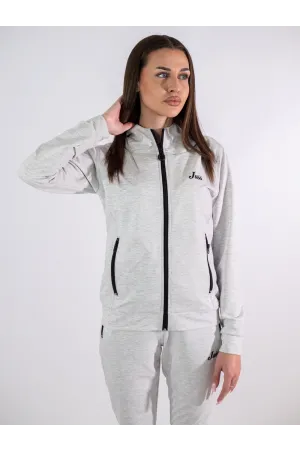 Дамски памучен спортен екип  Juss – Raymond, сив, 2551