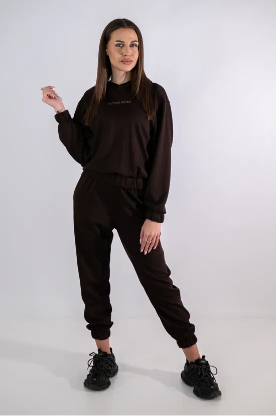 Дамски комплект от две части Active Wear, кафяв, JS-09 Raymond
