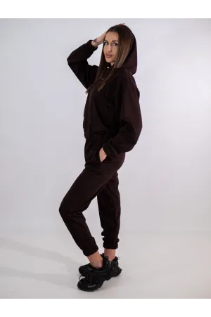 Дамски комплект от две части Active Wear, кафяв, JS-09 Raymond