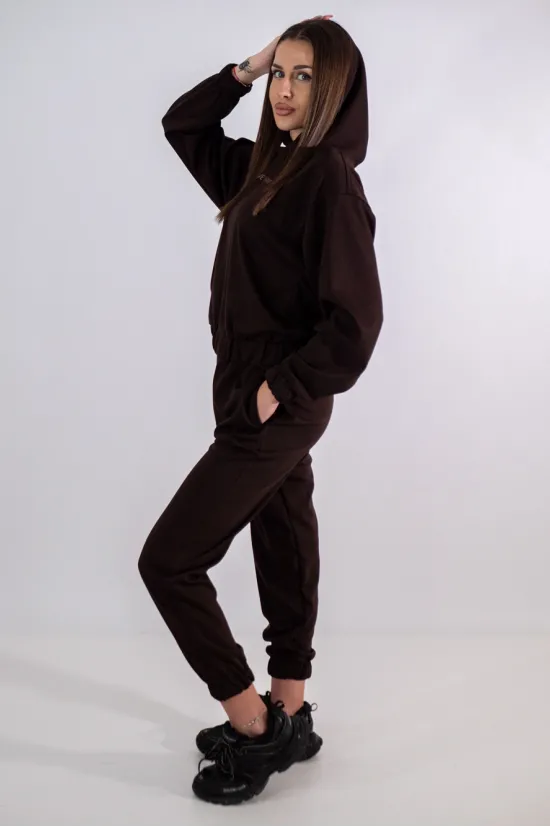 Дамски комплект от две части Active Wear, кафяв, JS-09 Raymond