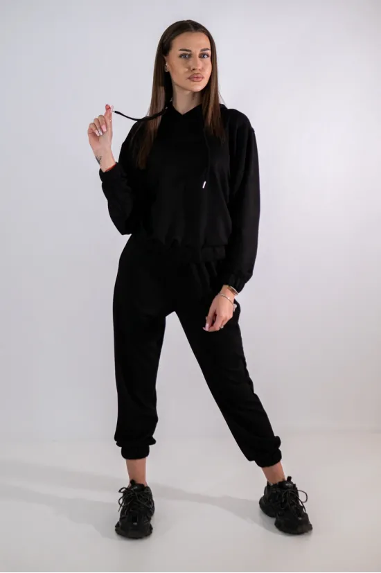 Дамски комплект от две части Active Wear, черен, JS-09 Raymond