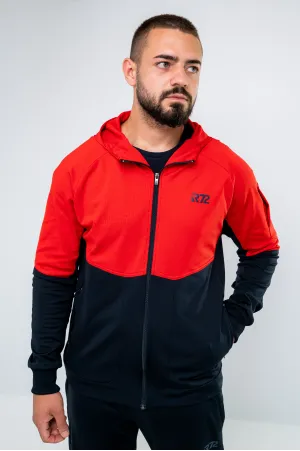 Мъжки спортен екип Raymond R197 – синьо и червено, модерен дизайн