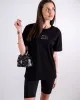 Дамски спортен комплект – тениска „DREAM. BELIEVE. ACHIEVE“ и къс клин JUSS STYLE