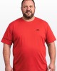 Червена тениска Raymond R-260 - голям размер, памучна 4XL–7XL